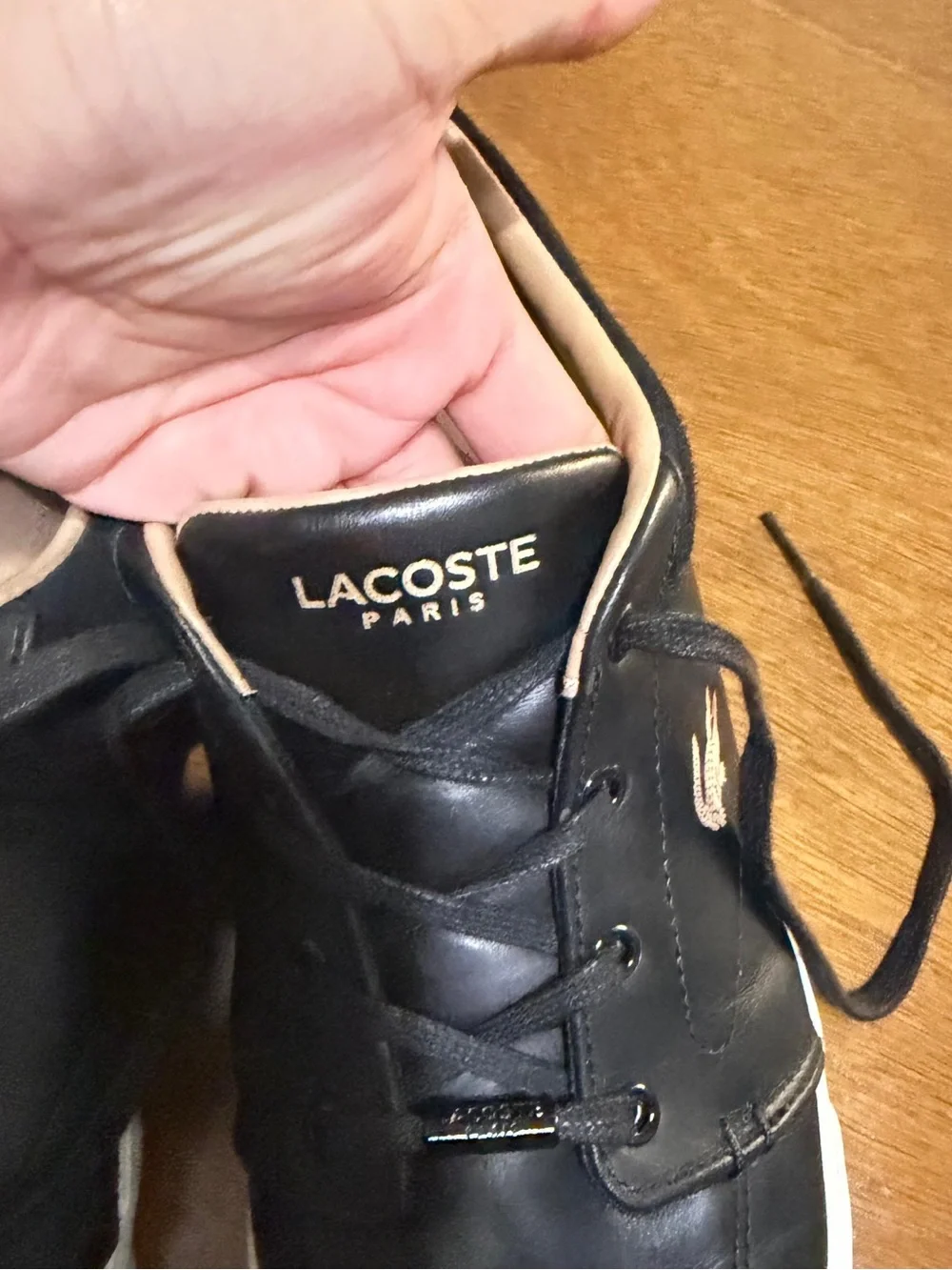 Lacoste sleek black
